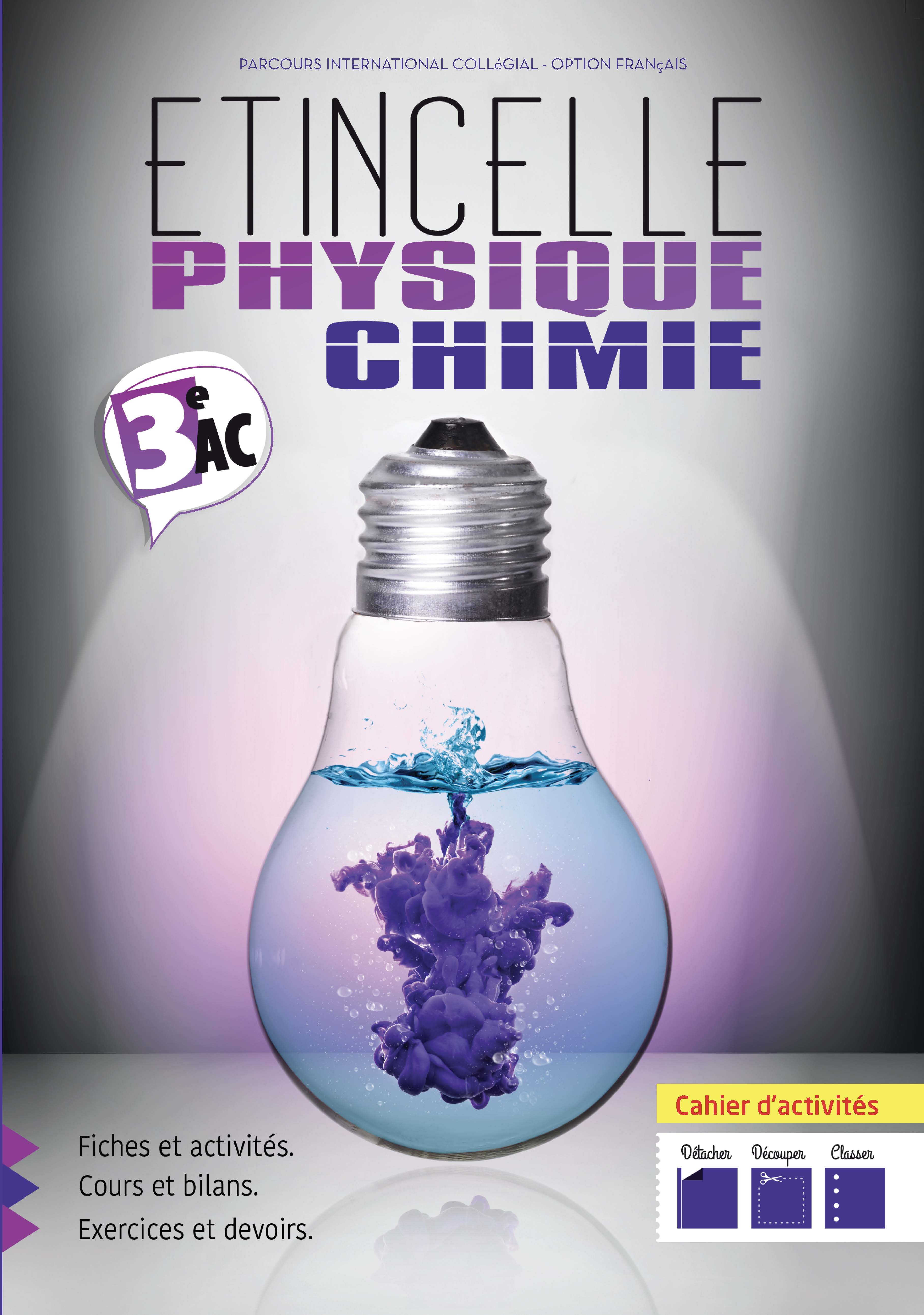 Etincelle Physique Chimie 3AC