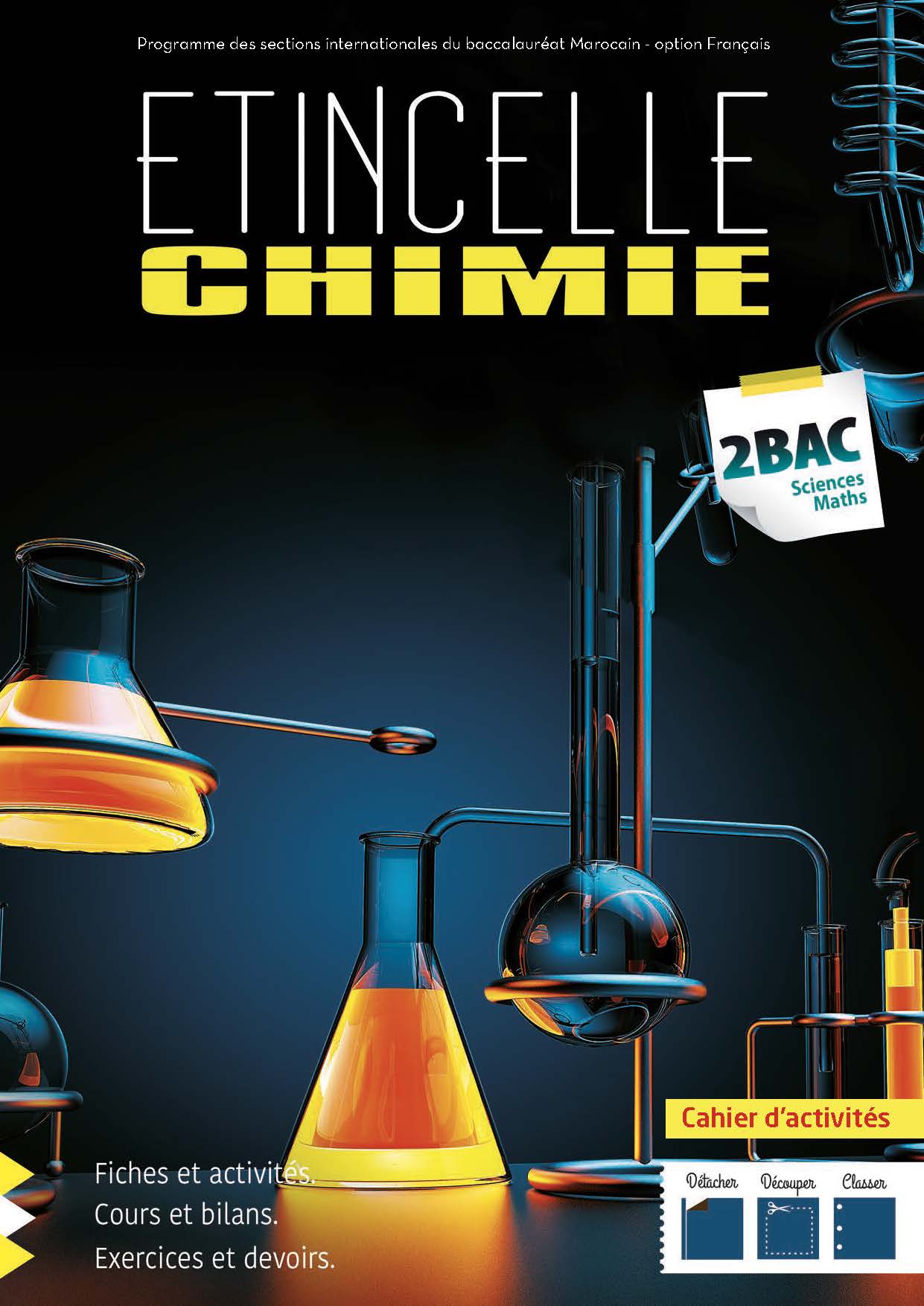 ETINCELLE Physique Chimie 2BAC SC.MATHS CHIMIE
