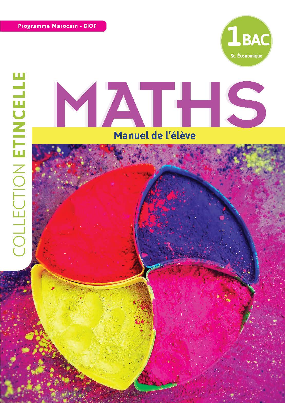 Etincelle Maths 1 Bac - Sc. Eco